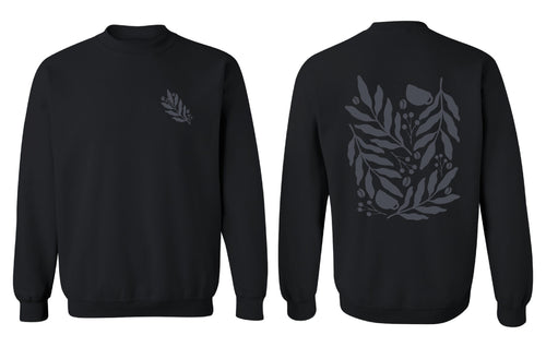 Chandail molletonné Cafe couleur rouge-ecarlate-cendre - Boniska Atelier