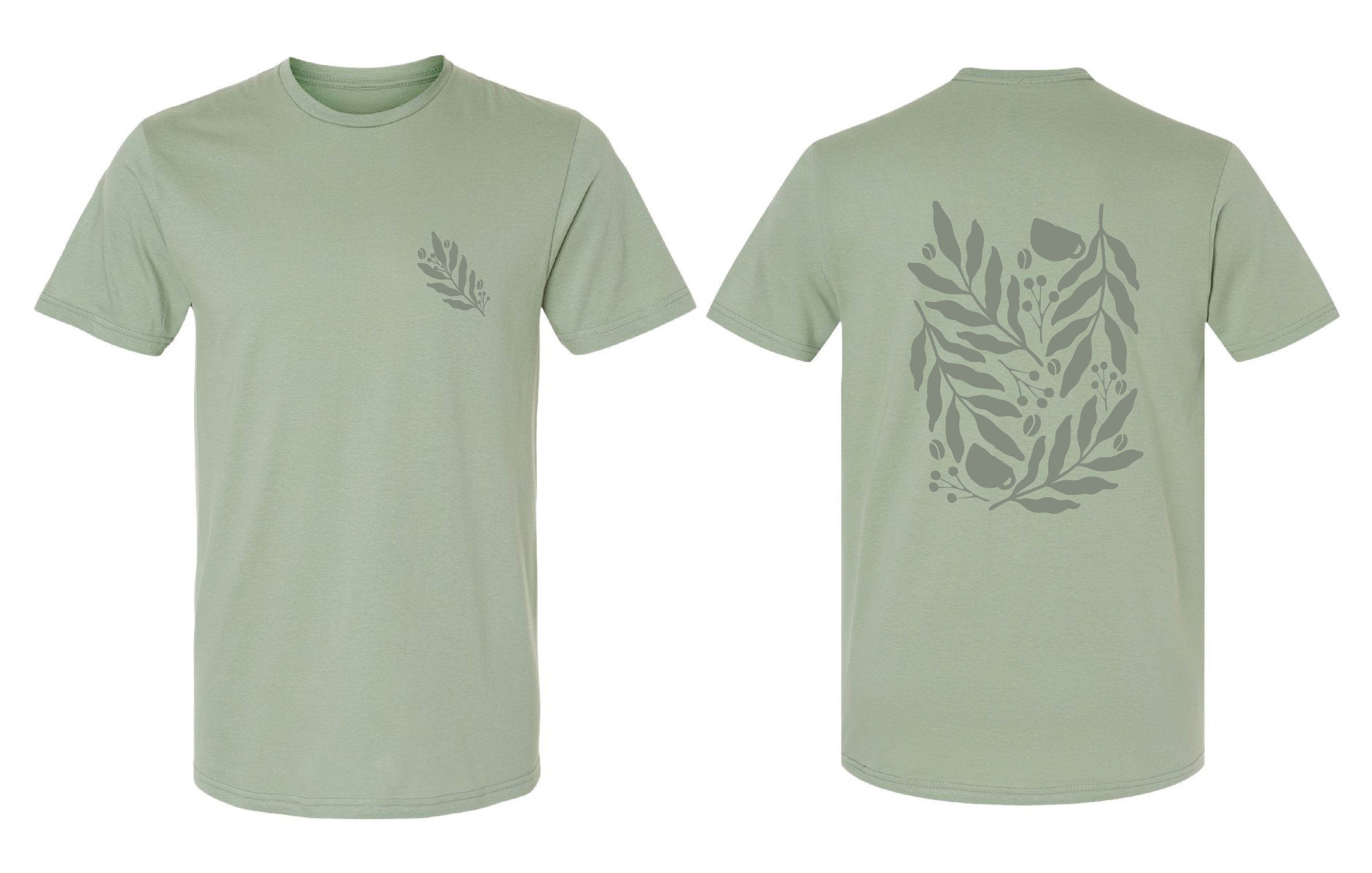 Chandail Cafe couleur sauge - Boniska Atelier