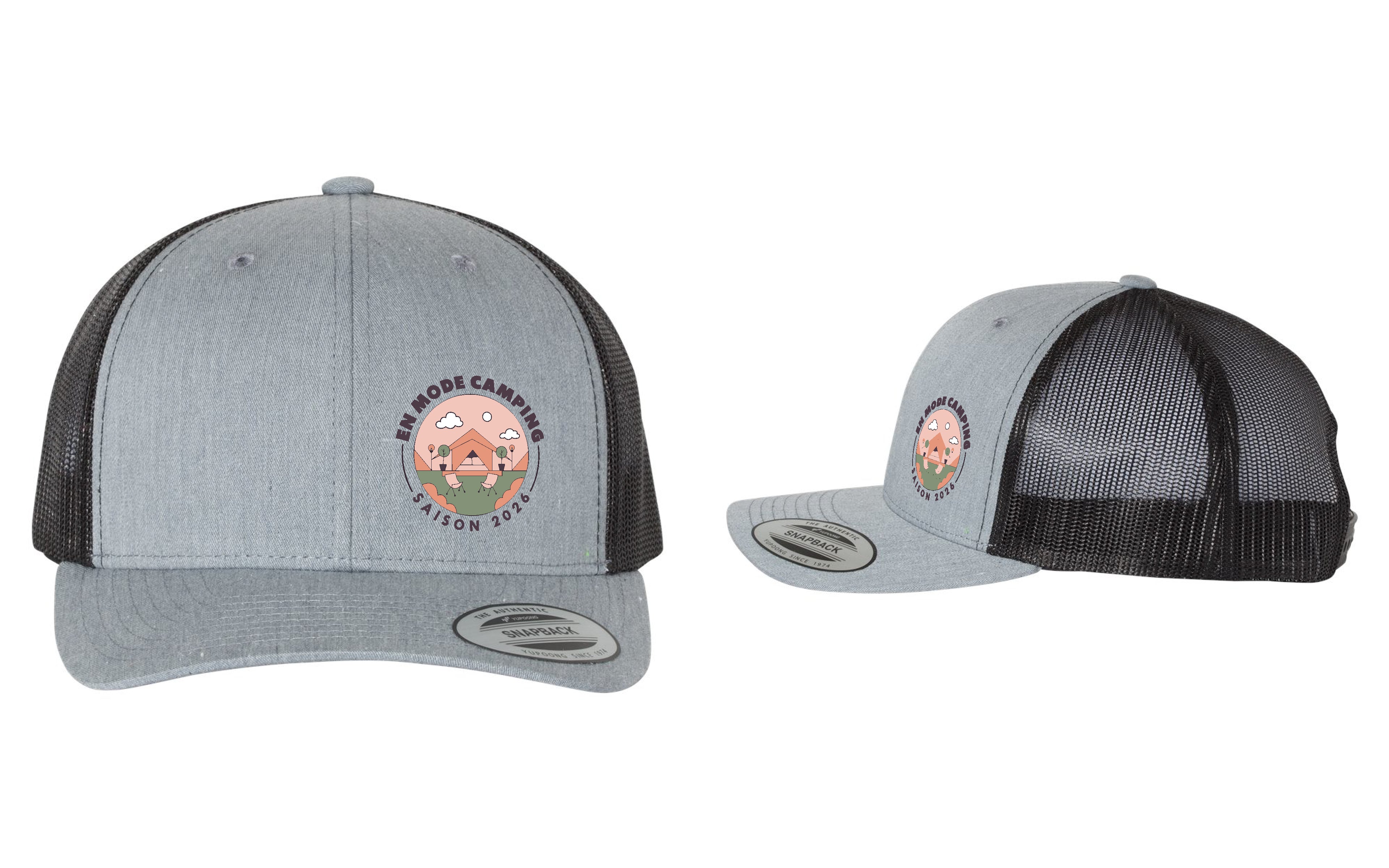 Casquette  - En mode camping