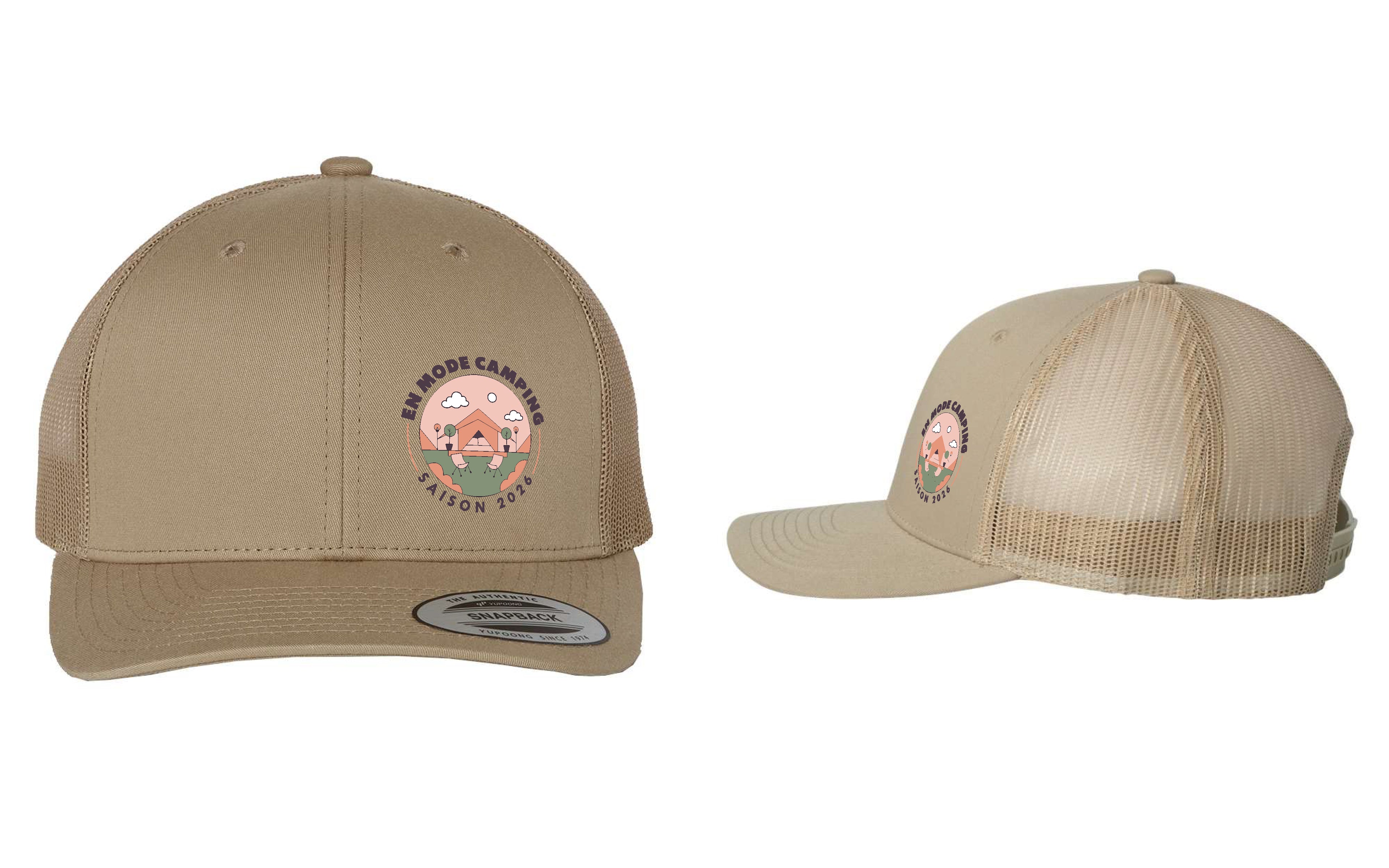 Casquette  - En mode camping