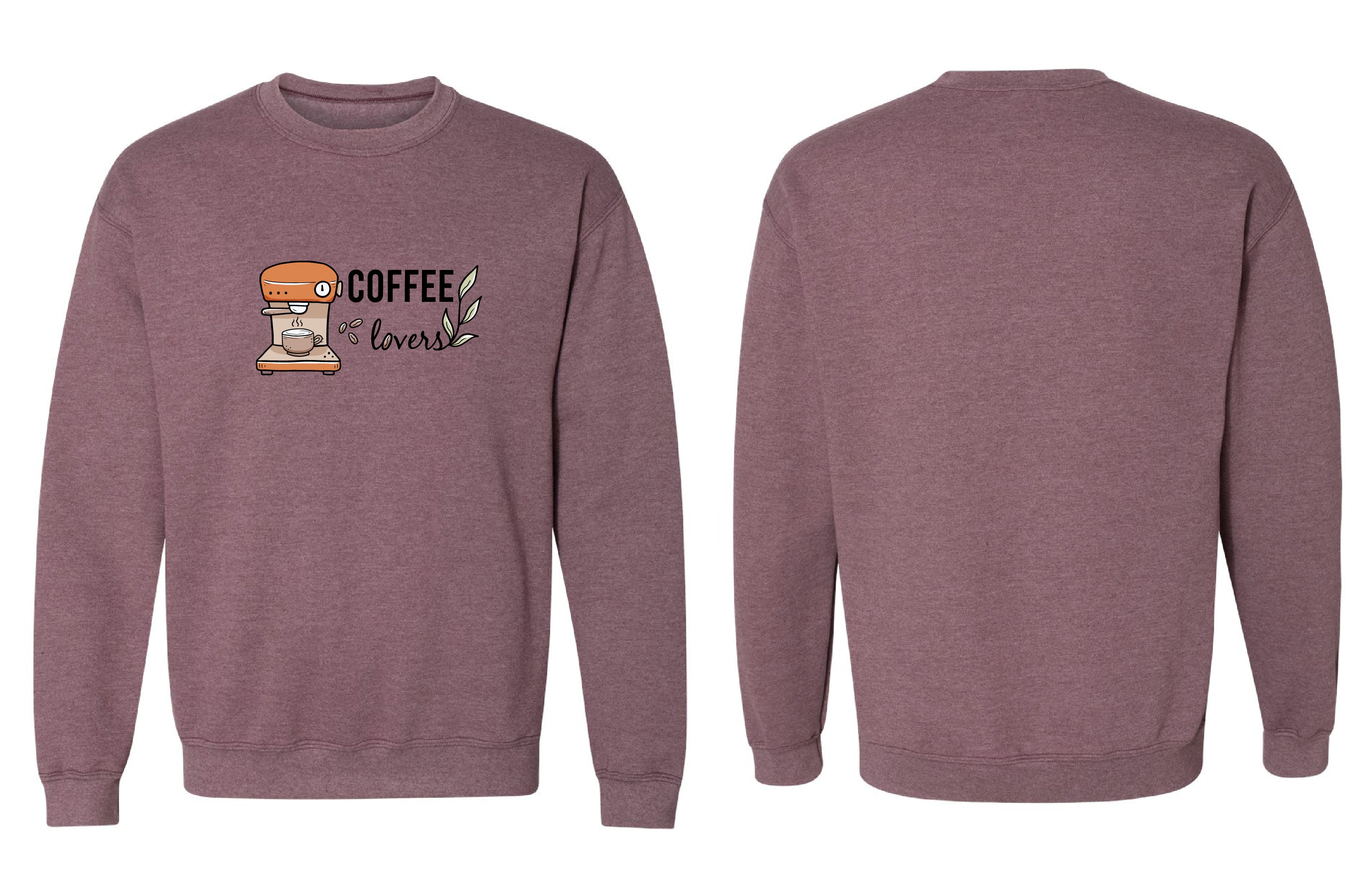 Chandail molletonné Coffee couleur sable - Boniska Atelier