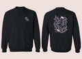 Café floral - Crewnecks
