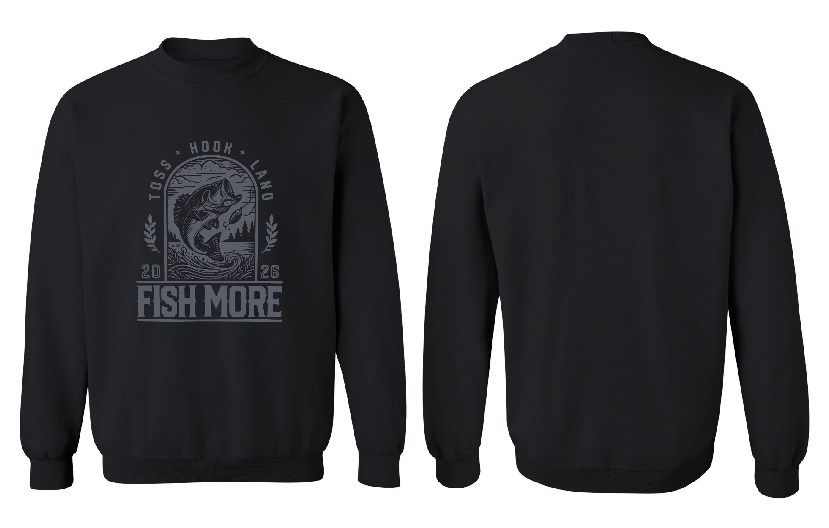 Chandail molletonné Fish couleur rouge-ecarlate-cendre - Boniska Atelier