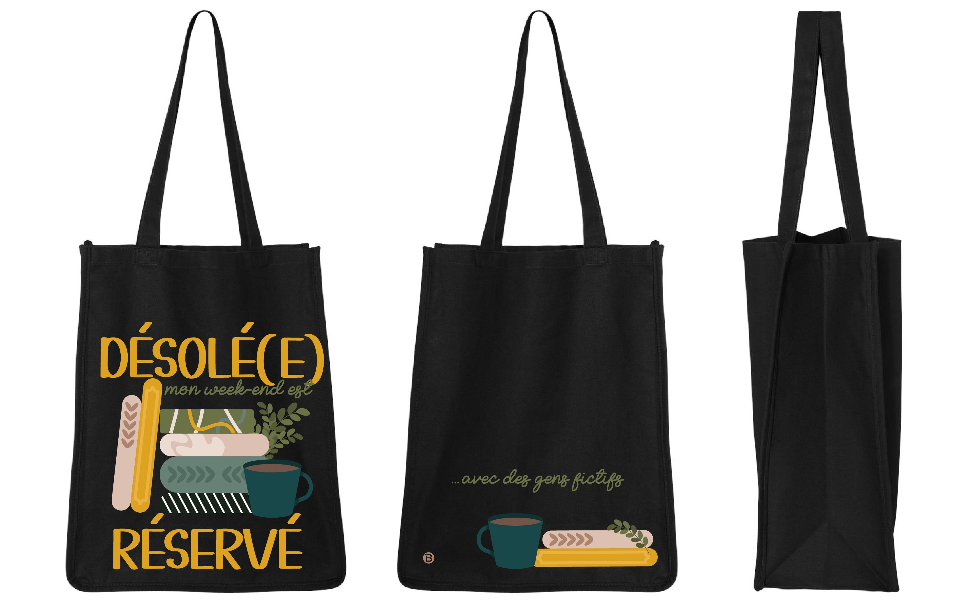 Sac fourre-tout - Désolée Réservée