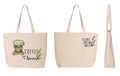 Sac fourre-tout fermeture éclair- Plant Brew Love