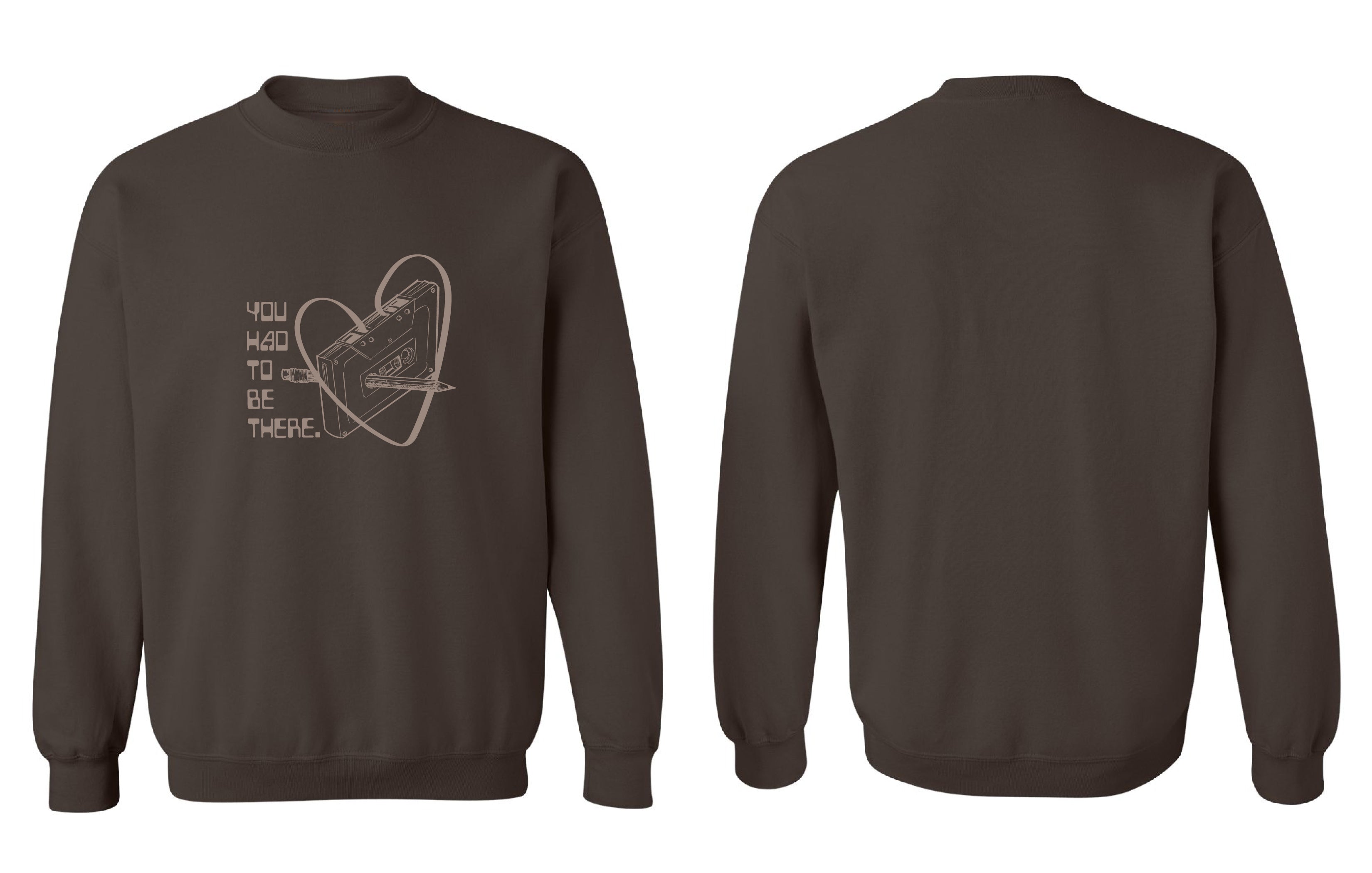 Chandail molletonné You couleur chocolat - Boniska Atelier