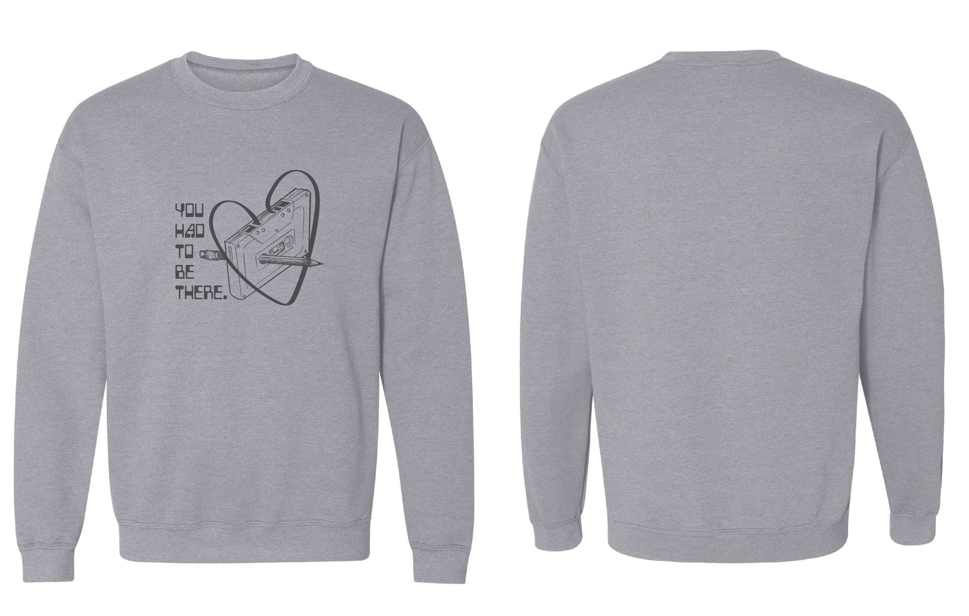 Chandail molletonné You couleur gris - Boniska Atelier