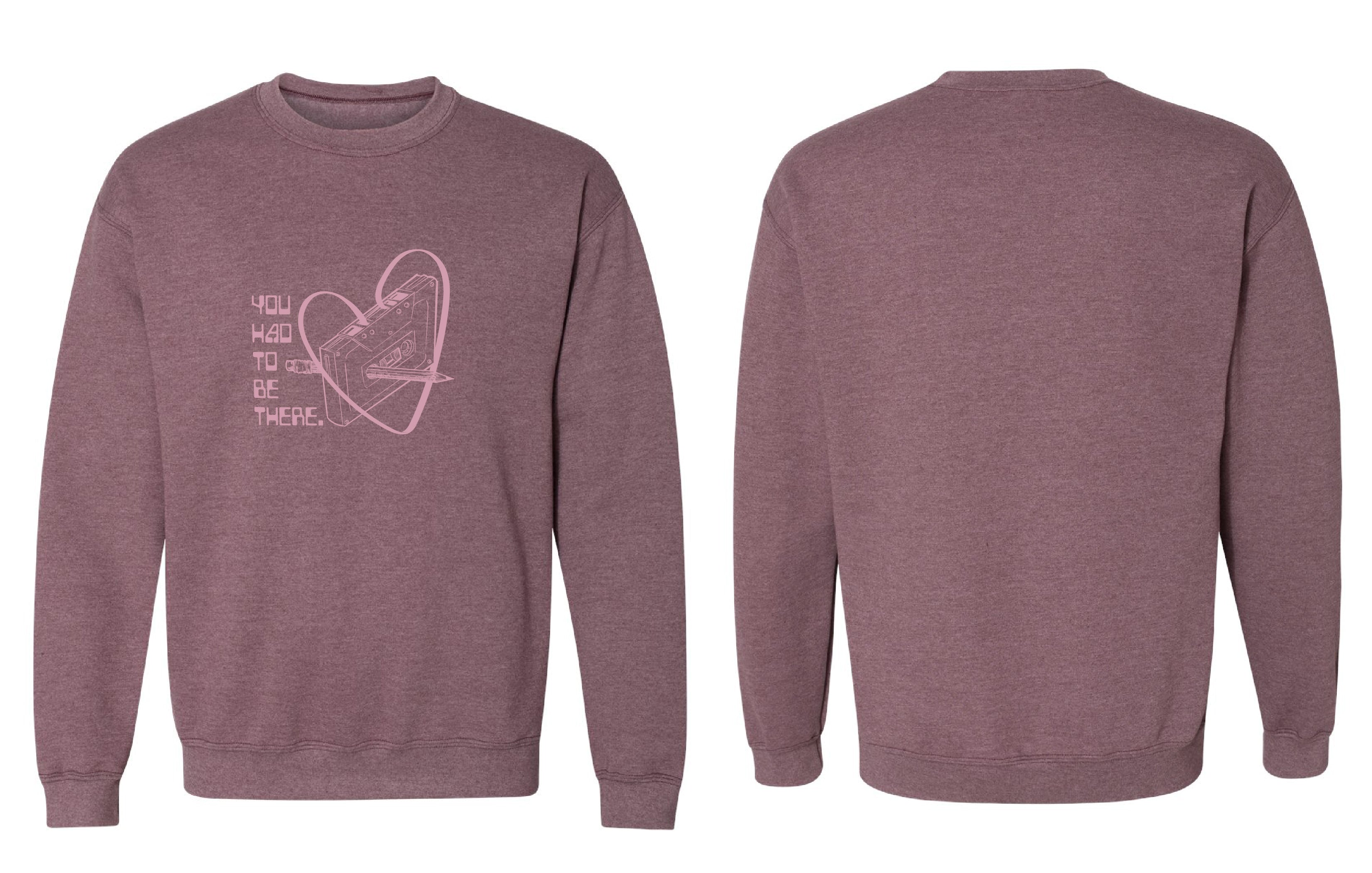 Chandail molletonné You couleur marron-cendre - Boniska Atelier