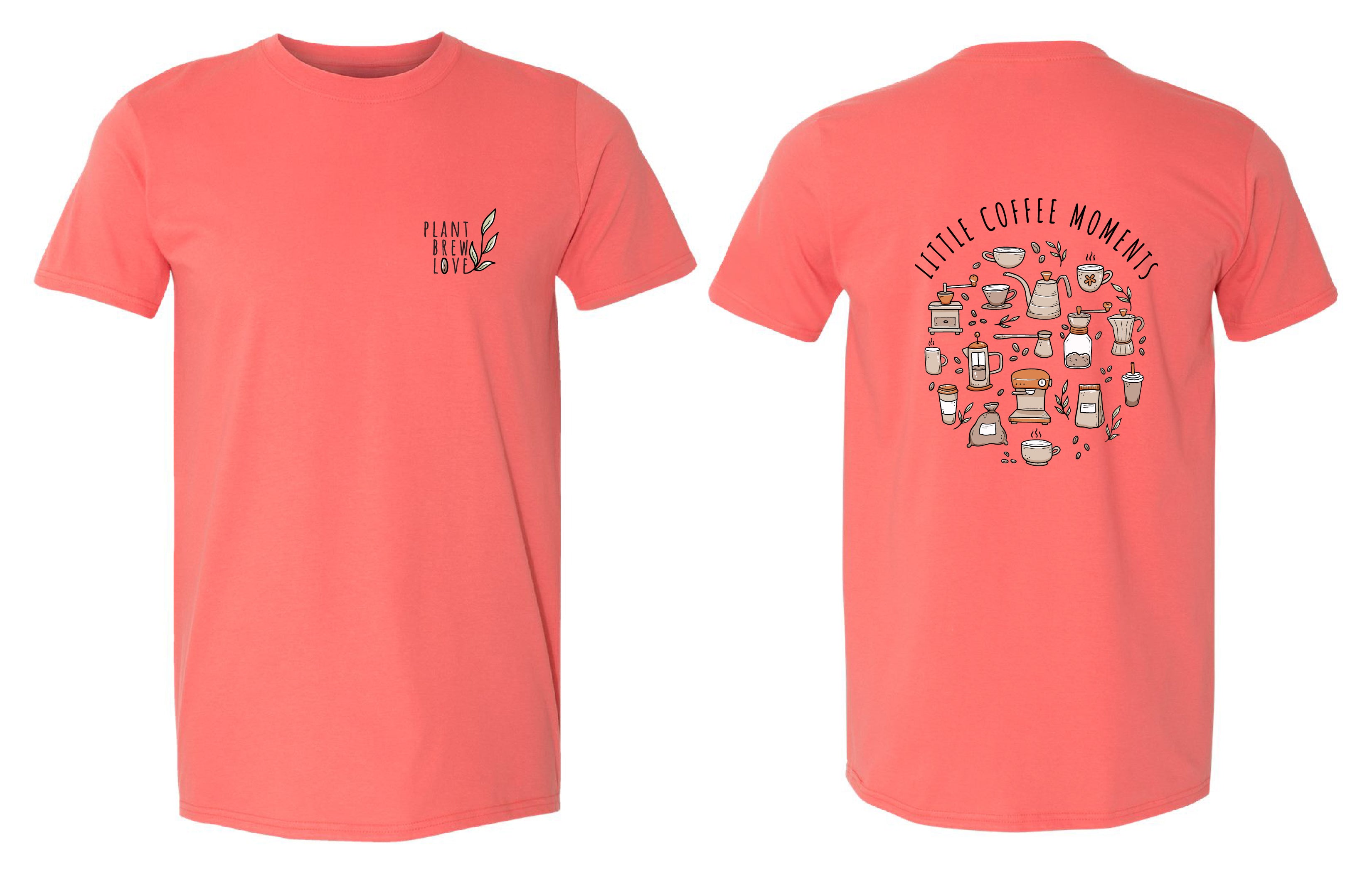 Chandail Little couleur corail - Boniska Atelier