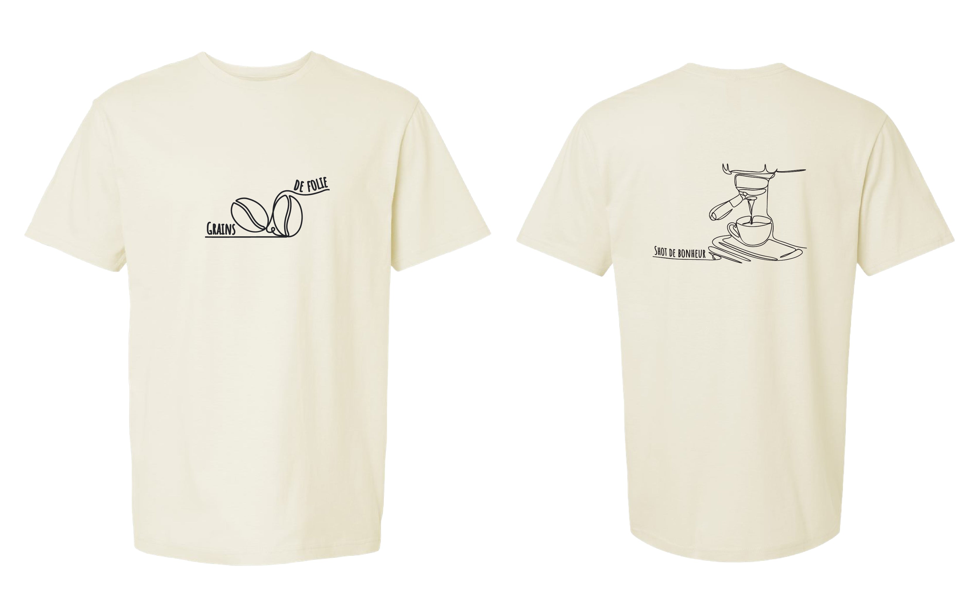 Chandail Shot couleur offwhite - Boniska Atelier