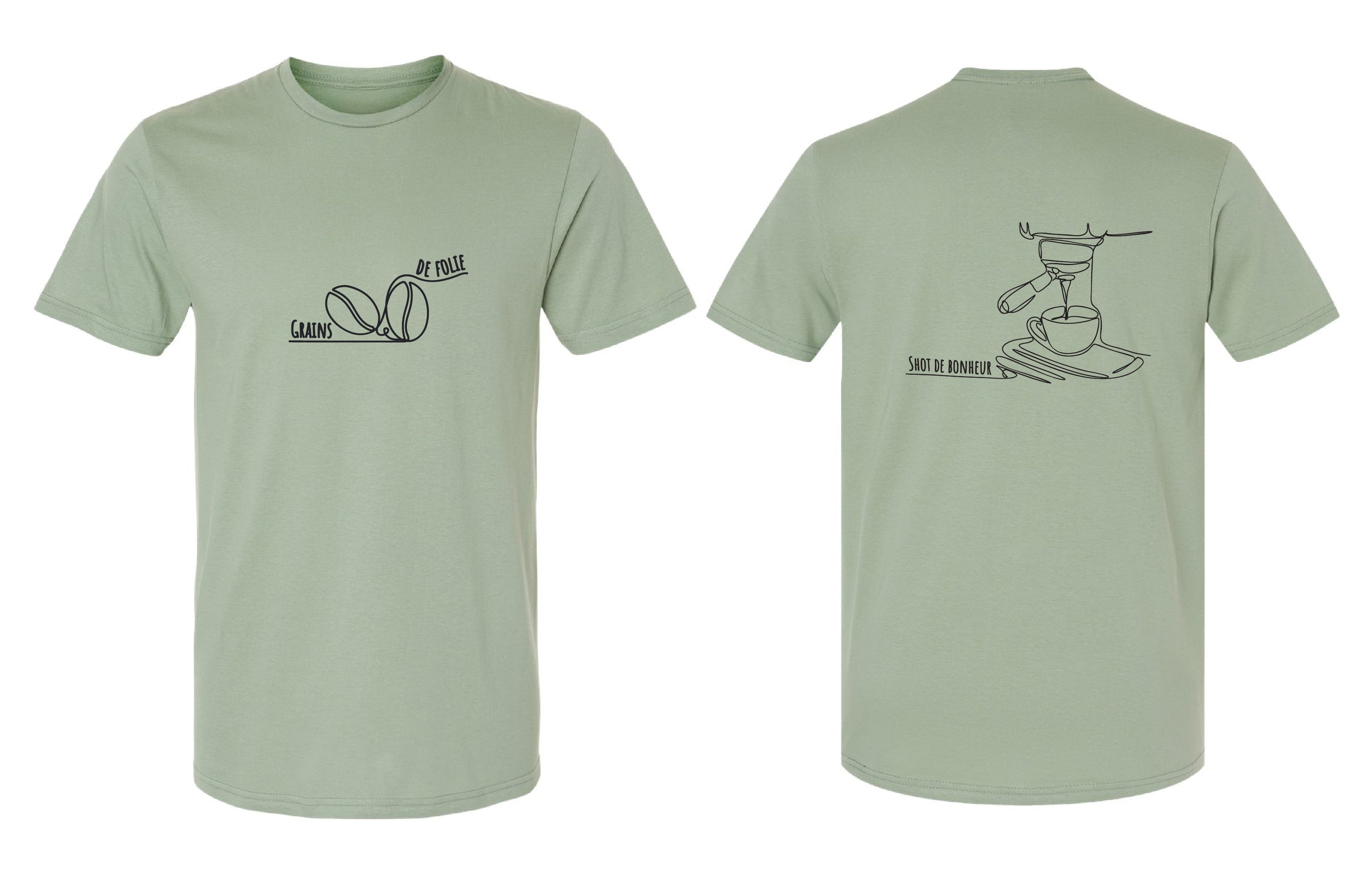 Chandail Shot couleur sauge - Boniska Atelier