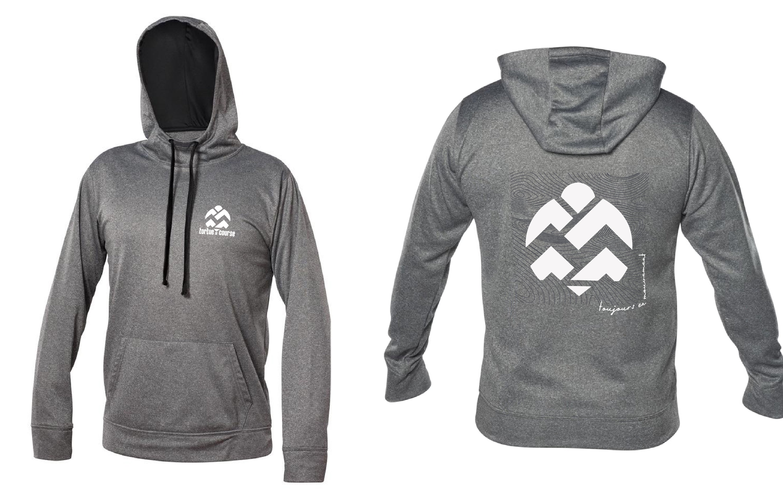 Chandail molletonné Tortue couleur noir - Boniska Atelier