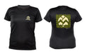 Tshirt femme - Tortue de course - Feuillage