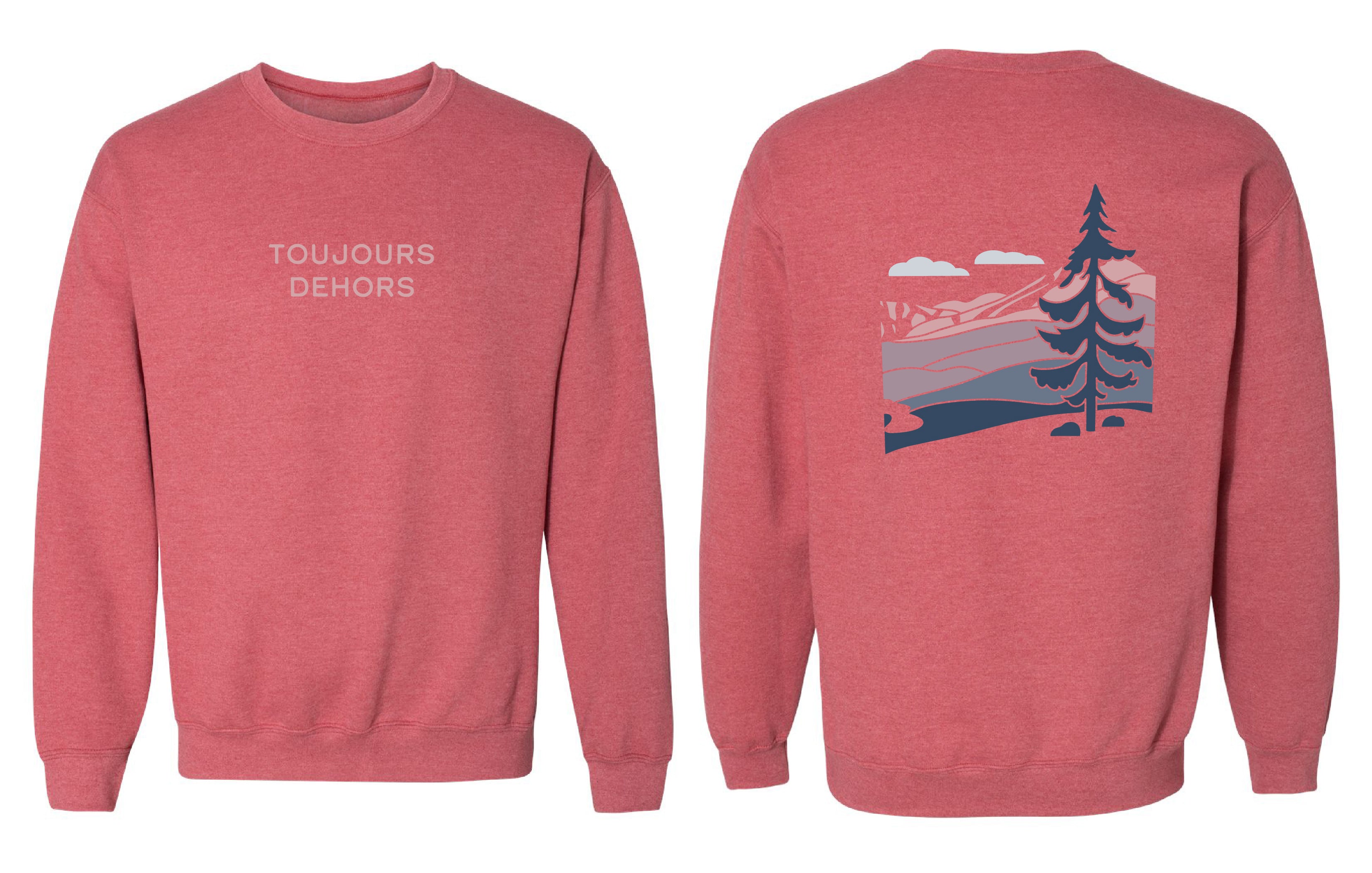 Chandail molletonné Toujours couleur noir - Boniska Atelier