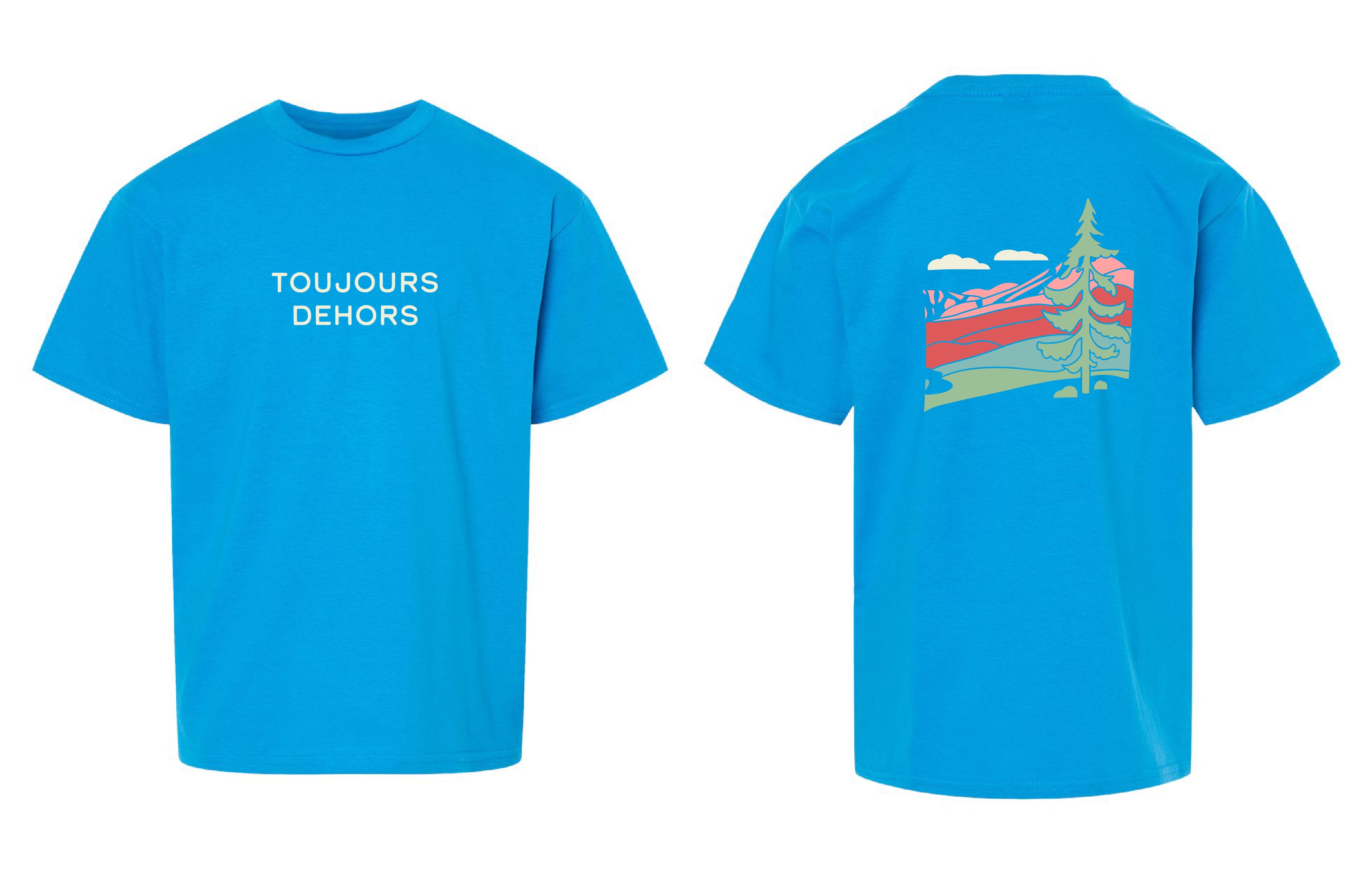 Chandail molletonné Fish couleur saphir - Boniska Atelier