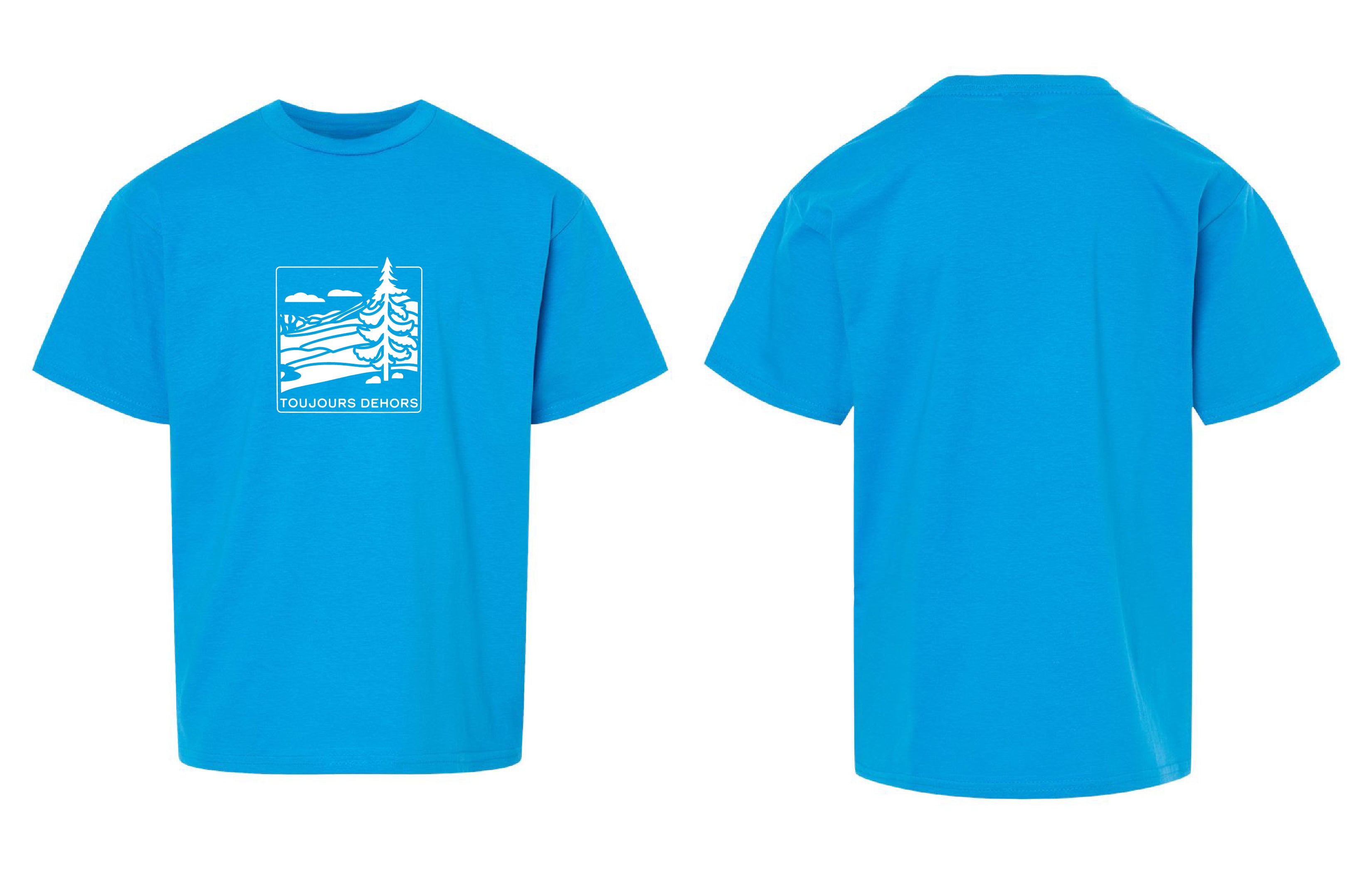 Chandail molletonné Toujours couleur saphir - Boniska Atelier