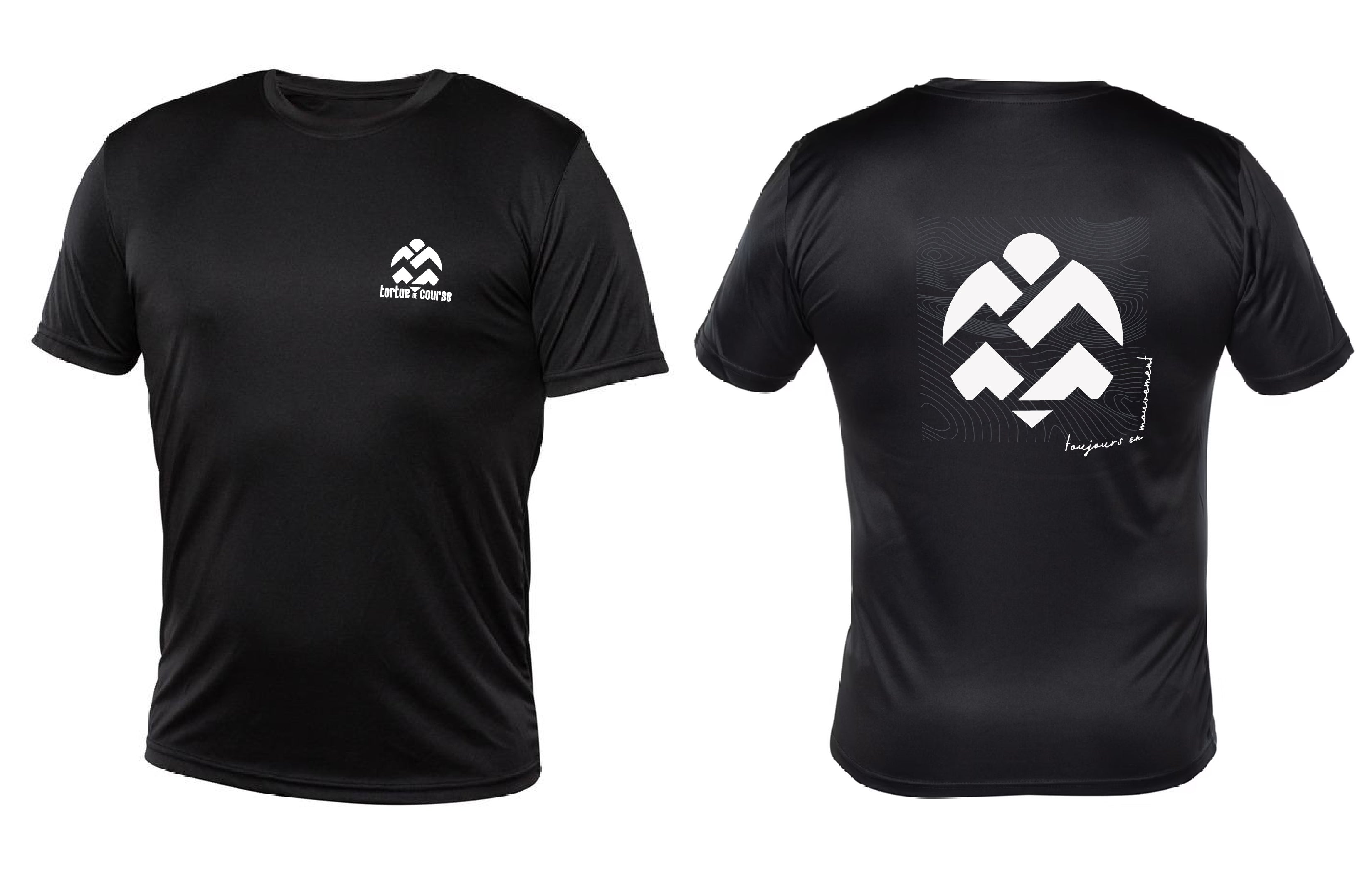 Chandail molletonné Tortue couleur noir - Boniska Atelier